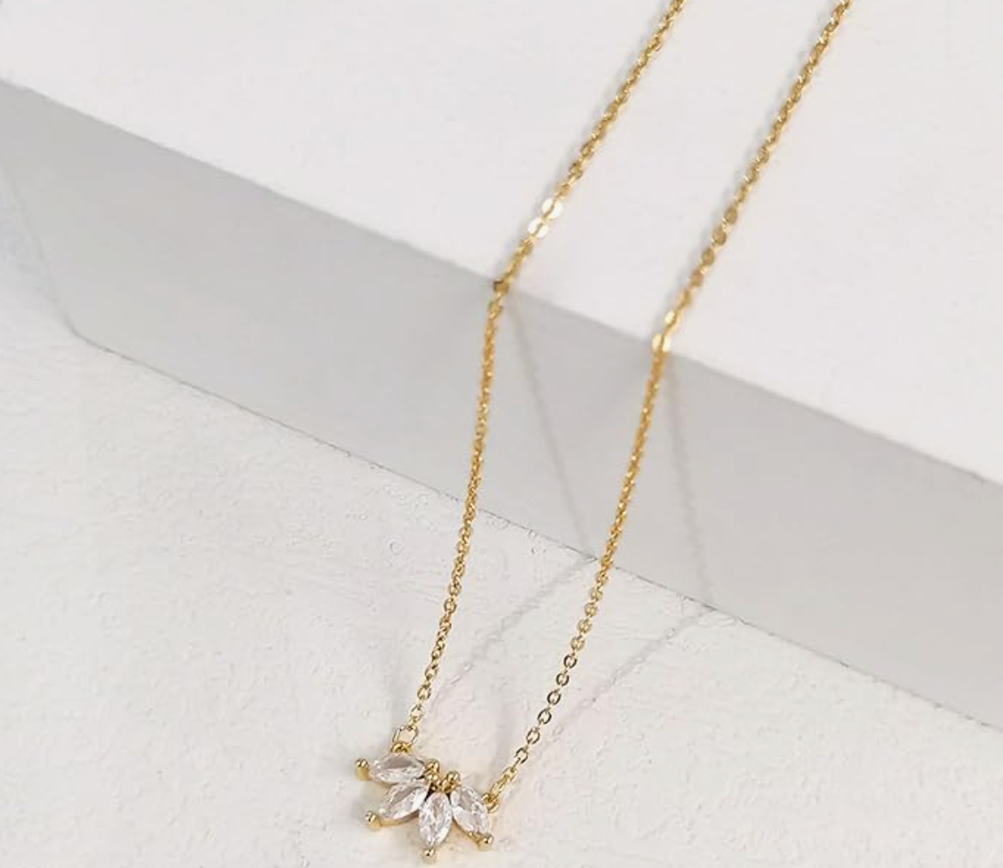 Gold Leaf Necklace