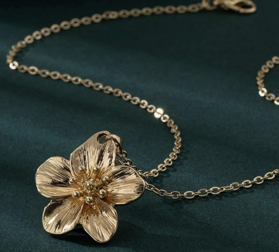 Hibiscus Necklace