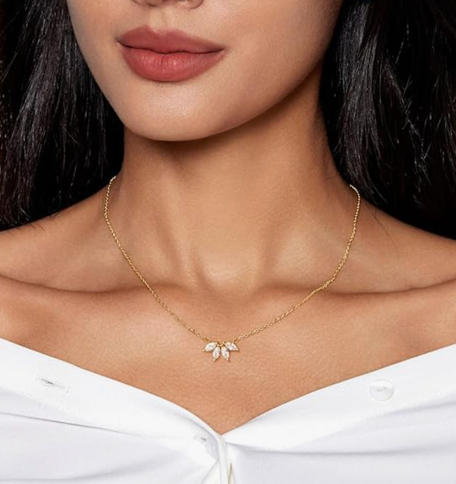 Gold Leaf Necklace
