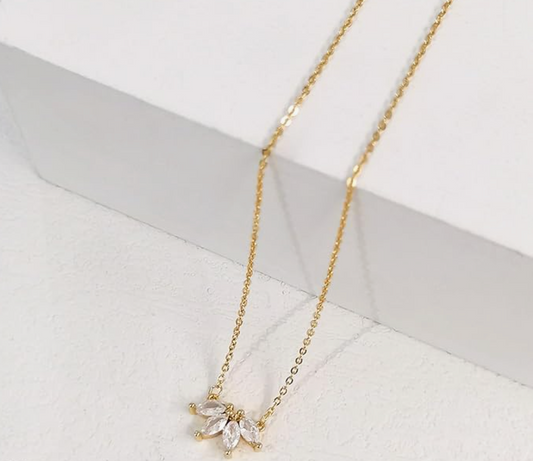Gold Leaf Necklace